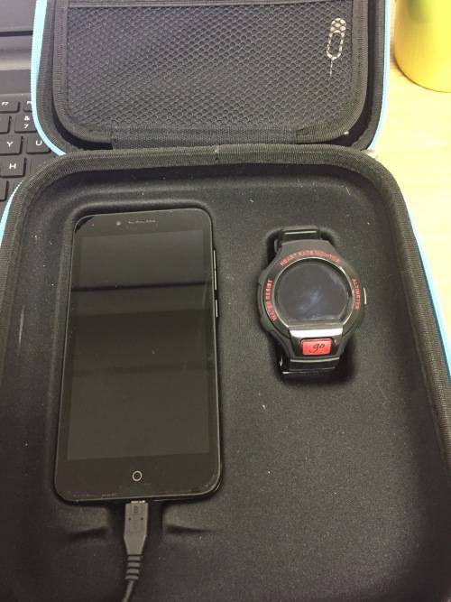Alcatel Go Cell and smart watch